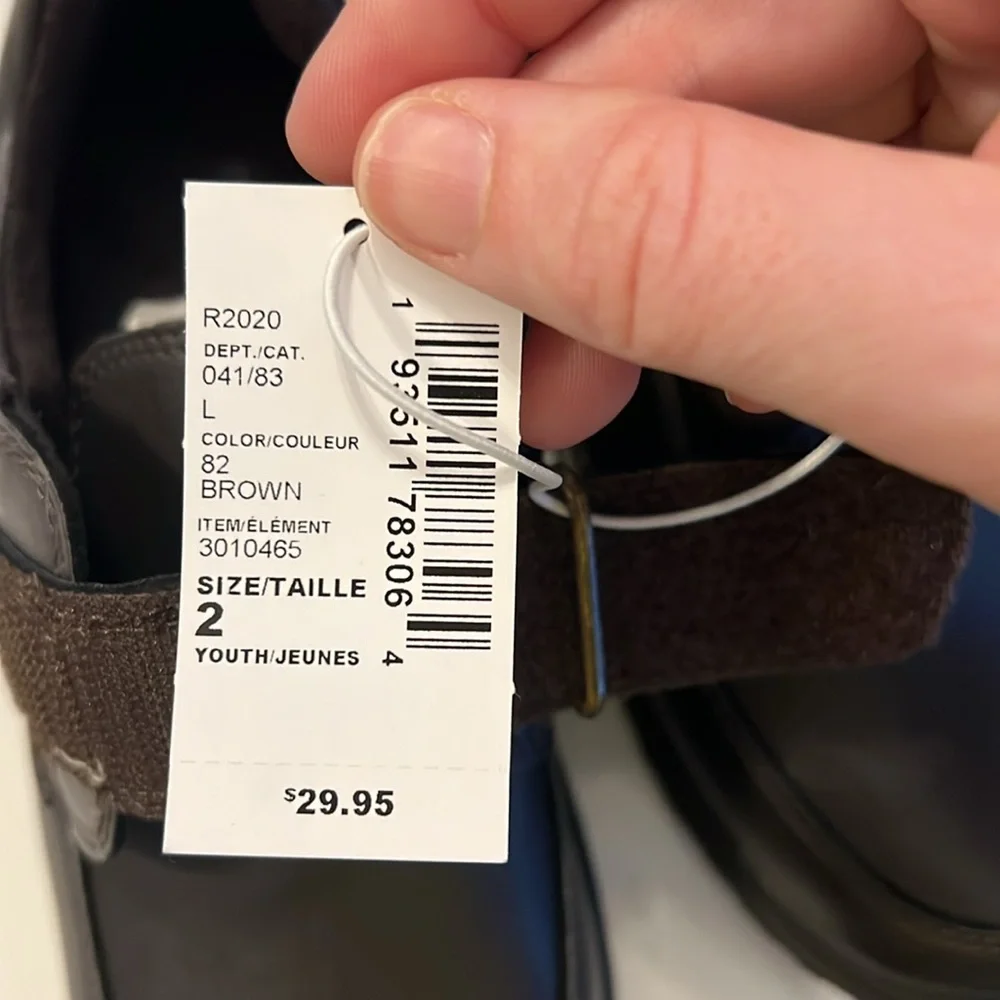 Brown Boys Dress Shoes
